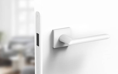 Klamka drzwiowa CORONA SPARK (szyld kwadratowy)