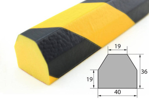 Elastyczny profil ostrzegawczo-ochronny KNUFFI typ CC (5000 mm)