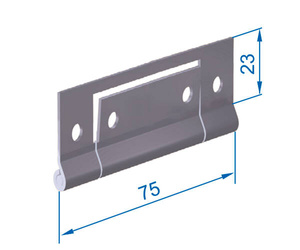 Zawias MANTION 134-102, ocynk