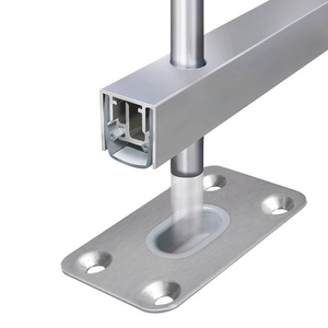 Dolne, szerokie gniazdo do zasuwy drzwiowej PLANET BM Ø10 mm (900276-0)