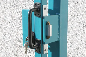 Podwójny zamek hakowy do bram przesuwnych z napędem IBFM typ 2570