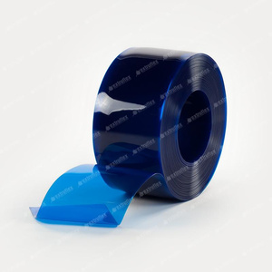 Folia PVC 300x3 Niebieska transparentna Ref. 135