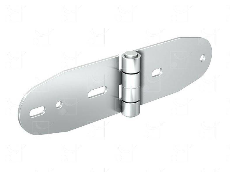 Zawias przykręcany MANTION 1510PS, Ø10 mm, ocynk