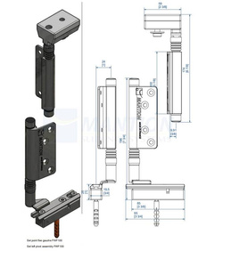 Ustalacz pozycji MANTION GH10430PL, lewy