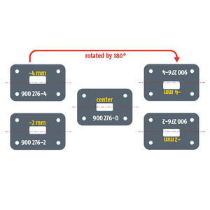 Dolne, szerokie gniazdo do zasuwy drzwiowej PLANET BM Ø10 mm (900276-0)