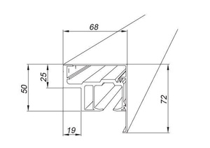 Zestaw MANTION HERKULES TRIM, aluminium