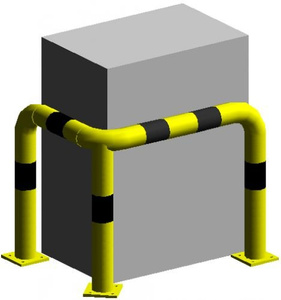 Odbojnica przyziemna "L"  CM.OPL0664