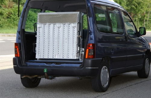 Dwukrotnie składana, stała rampa najazdowa ALTEC RLK-Z (086.00.004)