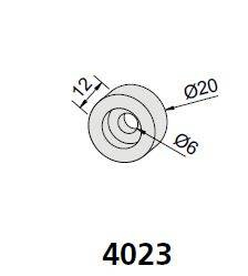 Stoper MANTION 4023, kauczuk