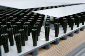 Szczotka płytowa MINK MCS, włosie gęste