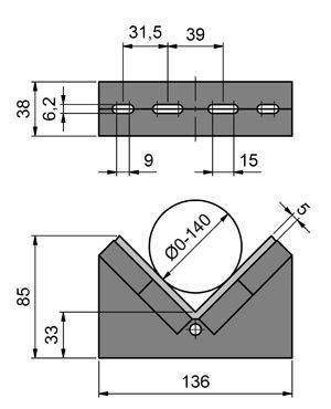 Kompletny zestaw MINK Prisma-System, średnice do Ø140 mm