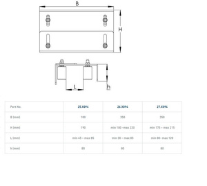 Prowadzenie górne NIKO 27.X094