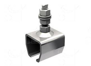 Uchwyt sufitowy zakończony trzpieniem MANTION 9011XA4, stal kwasoodporna AISI 316