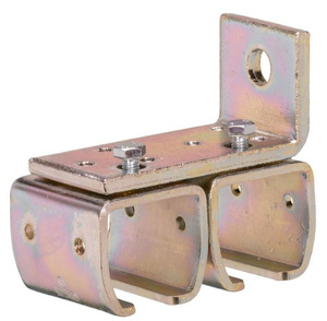 Podwójny uchwyt ścienny szyny NIKO 23.B31, ocynk