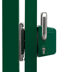 Zamek do bram przesuwnych Locinox LSKZ U2 na profil kwadratowy 60 mm