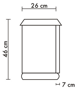 Skrzynka na listy LOB LT7T
