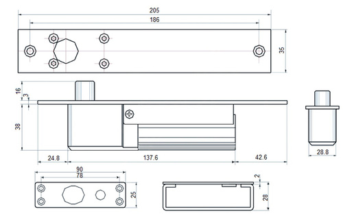 Elektrorygiel BIRA Hartte SBL
