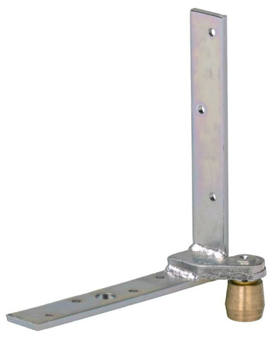 Dolny narożnik do skrzydeł drewnianych NIKO 33.M88, ocynk