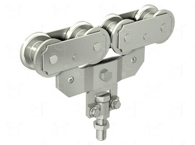 Wózek 8-kołowy MANTION 0288S, ocynk