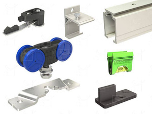 Zestaw  MANTION SAF81-120-300, na 1 skrzydło o wadze 81-120 kg, szyna 3000 mm