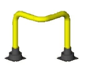 Elastyczna odbojnica przyziemna CM.SPL11