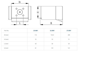 Gniazdo najazdowe NIKO 27.X081