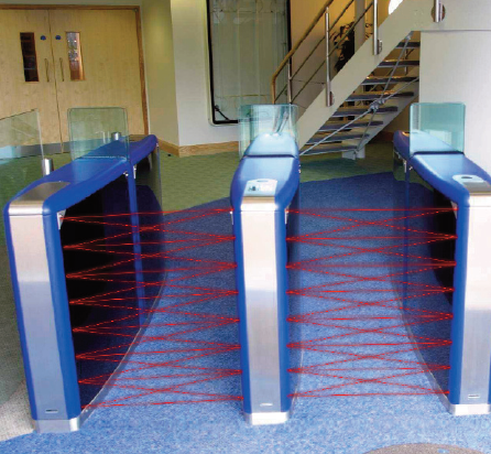 Kurtyna świetlna CEDES Micro MF-900-8-IP65