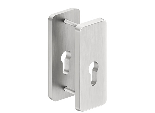 Szyld górny bezpieczny do klamek Metal-Bud ATLAS, wersja krótka