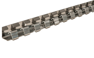 Wieszak grzebieniowy 1066 mm - stal nierdzewna 1.4016 / 430