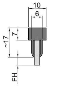 Uszczelka szczotkowa MINK BLA1010
