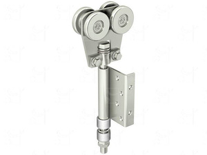 Wózek 4-kołowy z kątownikiem MANTION 9362E, ocynk