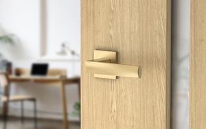 Klamka drzwiowa Metal-Bud IBIZA FIT, mosiądz matowy