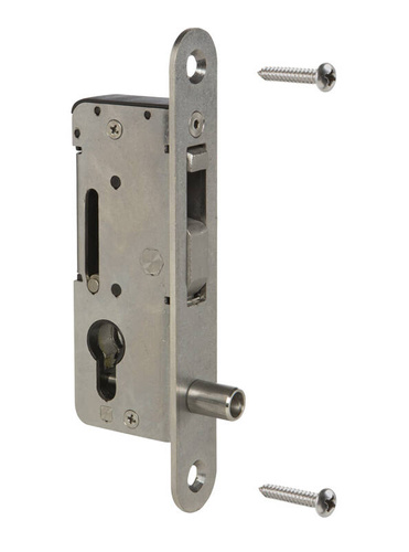 Zamek wpuszczany bez otworów na klamkę Locinox H-COMPACT