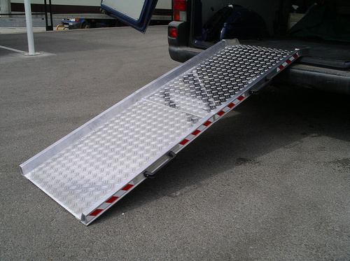 Szeroka składana rampa załadowcza ALTEC AWR-F (083.55.017)