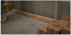 Odbojnica drewniana CM.ODB.C 200x100x2000 mm