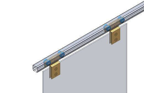 Wózek 4-kołowy NIKO 21.R40, ocynk
