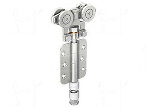 Wózek 4-kołowy z zawiasem MANTION 0382, ocynk