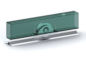 Koło jezdne 1-łożyskowe profil U Ø16 mm z podporą wewnętrzną