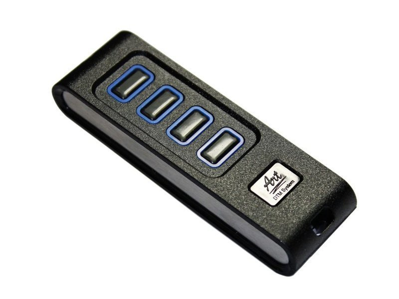 Pilot 4-kanałowy DTM ART czarny