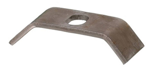 Płytka montażowa do skrzydeł metalowych  NIKO 24.F05, stal czarna