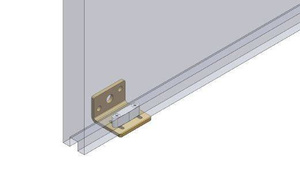 Nylonowy prowadnik z kątownikiem NIKO 32.U53