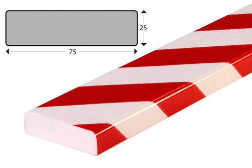 Elastyczny profil ostrzegawczo-ochronny KNUFFI typ S (1000 mm)