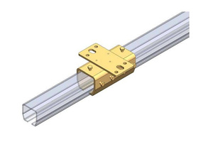 Łącznik szyny z mocowaniem sufitowym NIKO 26.B30, ocynk