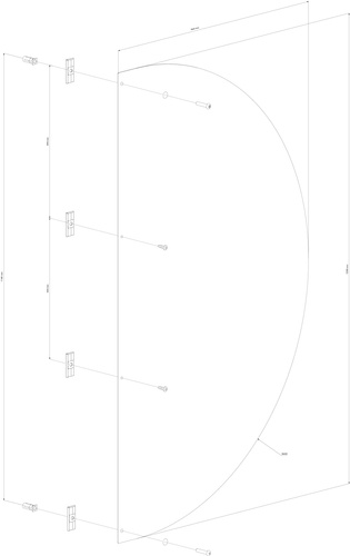 Płyta chroniąca przed dostępem do klamki z zewnątrz Locinox SHROUD-SA
