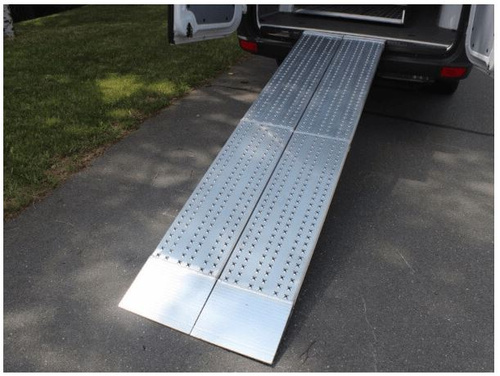 Antypoślizgowa składana aluminiowa rampa najazdowa ALTEC AOS-F 300 (081.55.021)
