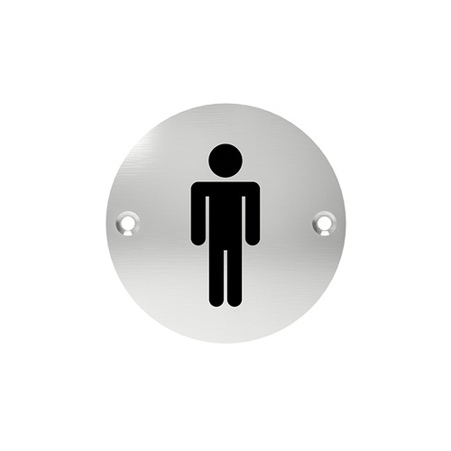 Oznaczenia na drzwi Metal-Bud, okrągłe przykręcane