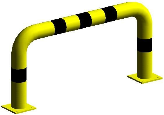 Odbojnica przyziemna prosta CM.OPP1206X