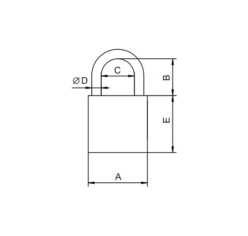 Kłódka szyfrowa YETI KZL110Y