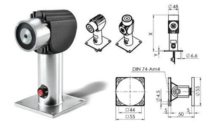 Trzymacz elektromagnetyczny drzwiowy łamany GTR 048000 A10, 400N