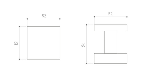Gałka drzwiowa nierdzewna Metal-Bud